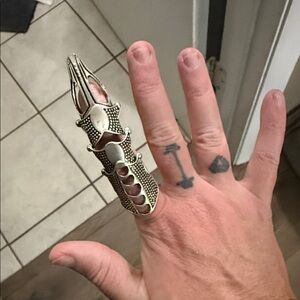 Silver Armor Ring